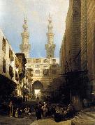 David Roberts A View in Cairo oil painting